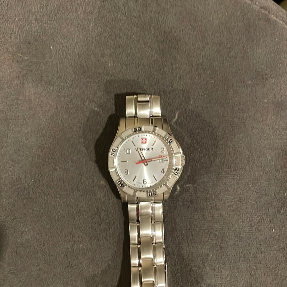 0941.102 Men's Platoon White Dial Stainless Steel Bracelet Watch